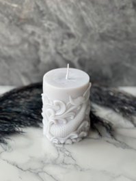 Aberto Design Glamour Candle 10M Blanco